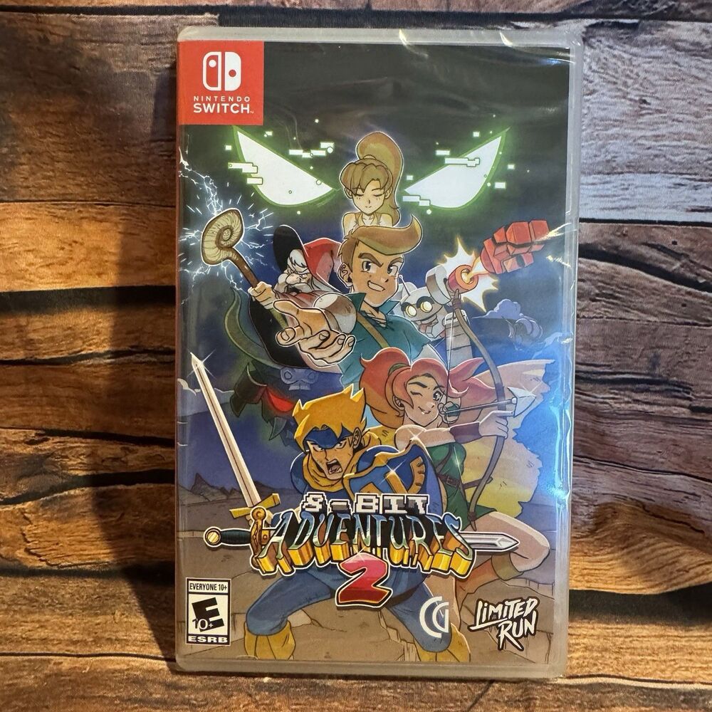 NEW SEALED 8-Bit Adventures 2 Nintendo Switch Limited Run Games LRG #271 JRPG